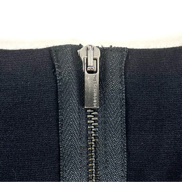 BCBGMAXAZRIA Gladys Purple & Orange Color-Blocked Sheath Dress - Picture 8 of 8